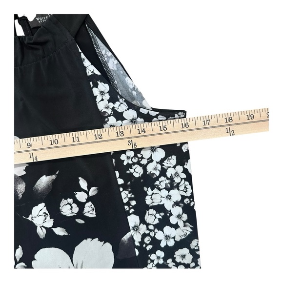 White House Black Market Sleeveless Black and White Tank size small - Picture 3 of 7